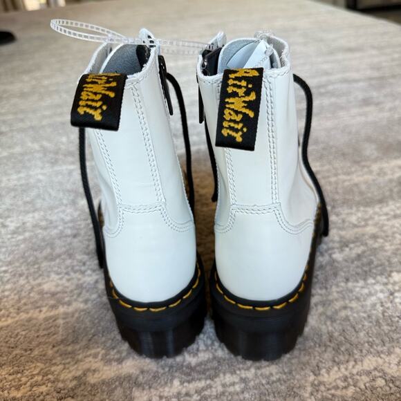 NWOT Dr. Martens White Jadon Boot Size 6 - Picture 4 of 9